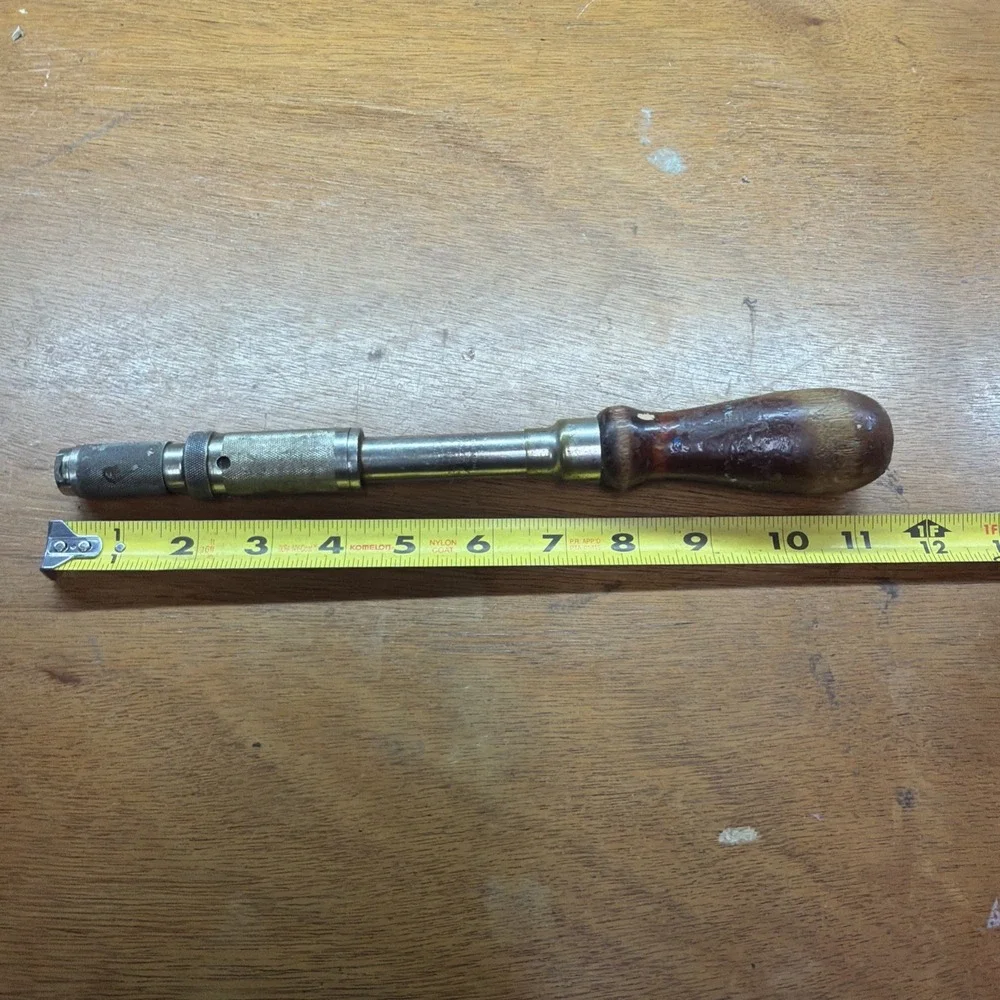 Vintage Millers Falls No 61A Spiral Ratchet Screwdriver 1926 Pat